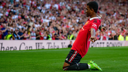 Amad Diallo got Manchester United's goal two minutes after coming off the bench against Rayo Vallecano